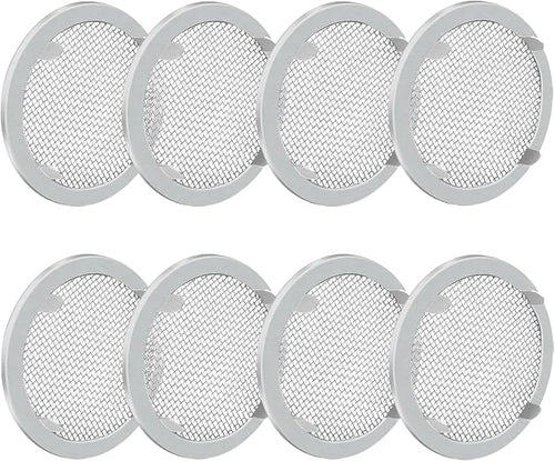 8-Pack 2" Circular Vent Covers, Steel Mesh Screen, Circular Screen by Unknown