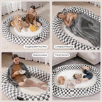 Human Dog Bed for Adults and Pets, Waterproof & Machine Washable, Durable - Image 3
