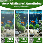 Aquarium Polishing Filter Pad-Ultra Fine 100 Micron Filter Floss - Image 6