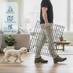 Puppy Playpen - Foldable Metal Exercise Enclosure - Indoor/Outdoor Fence - Image 3