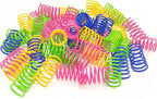 Cat Spring Toys 30 Packs, Plastic Colorful Springs Cat Toys - Image 6