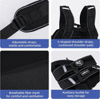 Dog Lift Harness for Small Dogs, Dog Backpack Carrier, Adjustable Padded - Image 8