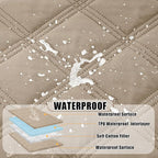 Smiry Waterproof Dog Bed Cover Blanket 40x70, Soft Reversible Pet Blanket - Image 2