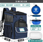 PetAmi Dog Backpack Carrier, Airline Approved Cat Backpacks - Image 6