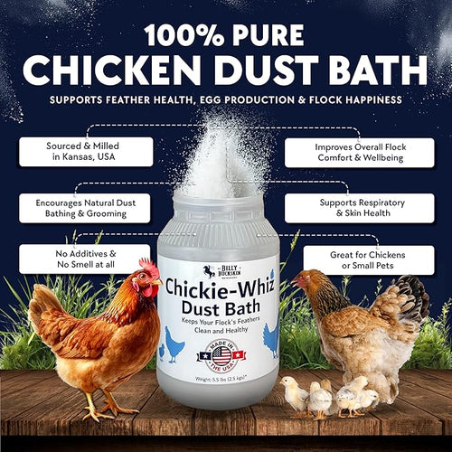 5.5lb Chickie-Whiz Chicken Dust Bath - Image 2