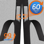 Magnetic Screen Door Left Right Side Opening Upgraded PET Mesh Greater Than - Image 4