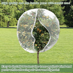 2 Pack 6 x 6.6 ft Large Fruits Tree Netting, Garden Mesh Insect Tree Cover - Image 6