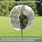 8 x 6.6ft Large Fruits Tree Netting, Garden Mesh Insect Tree Cover - Image 6