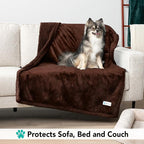 PetAmi Dog Blanket for Bed, XL Pet Blanket Large Dogs, Fleece Furniture Couch - Image 3