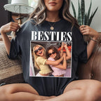 Custom Bootleg Rap Tee, Personalized Girlfriend Vintage Graphic T-Shirt - Image 3