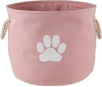 Bone Dry Pet Storage Collection Collapsible Bin, Medium Round by BoneDry