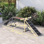 PawHut Wooden Dog Agility Equipment - Image 7