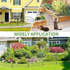 Decorative Metal Garden Fence - Image 4