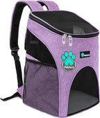 PetAmi Small Dogs and Cat Backpack Carrier, Airline Approved Pet Backpack by PetAmi