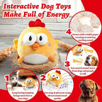 Interactive Dog Toys, Squeaky Moving Ball Toy - Image 4