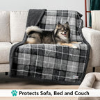 PetAmi Dog Blanket for Bed, XL Pet Blanket Large Dogs, Fleece Furniture Couch - Image 3
