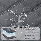 Smiry Waterproof Dog Bed Cover Blanket 40x80, Soft Reversible Pet Blanket - Image 2