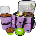PetAmi Dog Travel Bag, Travel Pet Bag Organizer, Dog Food Travel Bag by PetAmi