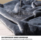 Sunheir Waterproof Blanket for Bed & Couch, Reversible Soft Sherpa Fleece - Image 2
