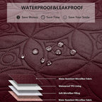 Waterproof Dog Blanket, 30x30 inches Small Pet Couch Covers - Image 2