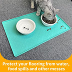Ptlom Silicone Pet Placemat for Dog and Cat, Waterproof Non-Slip Pet Feeding - Image 5