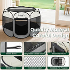 Love's cabin Pet Puppy Dog Playpen, Small Dog Tent Crates Cage Indoor/Outdoor - Image 5