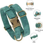 Didog Soft PU Leather Dog Collar, Stylish Quick Released Dog Collars - Image 2
