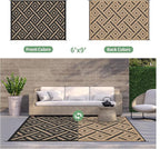 GENIMO Outdoor Rug for Patio Clearance, Reversible Plastic Straw Rugs for RV - Image 3