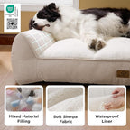 Bedsure SupportMax™ Orthopedic Dog Bed Medium Size Dog - Image 5