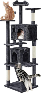 Yaheetech Larget Cat Tree, 80in Multi-Level Cat Tower by Yaheetech