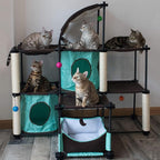 Kitty City Claw Indoor and Outdoor Mega Kit Cat Furniture, Cat Sleeper - Image 4