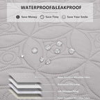 Waterproof Dog Blanket, 30x30 inches Small Pet Couch Covers - Image 2