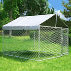 HITTITE Extra Large Outdoor Dog Kennel, Anti-Rust Dog Kennel Outside by HITTITE
