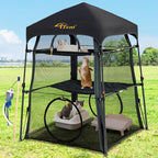 Automatic Pop-Up Cat Enclosure|3-Tier Cat Tent|Cat Cage|Outdoor Catio - Image 9