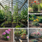 9 PCS Plant Protectors from Animals, 12x12 Inch Heavy Duty Metal Plant Cages - Image 6