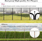 Dog Playpen 40 inch 22 Panels Indoor Outdoor Dog Pen - Image 5