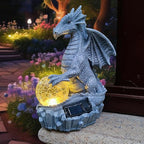 Dragon Solar Garden Statues Outdoor Decoration - Image 2