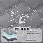 Smiry Waterproof Dog Bed Cover Blanket 82x82, Soft Reversible Pet Blanket - Image 2