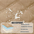 Smiry Waterproof Dog Bed Cover Blanket 52x82, Soft Reversible Pet Blanket - Image 2