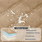 Smiry Waterproof Dog Bed Cover Blanket 82x120, Soft Reversible Pet Blanket - Image 2
