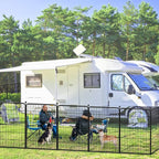 Dog Playpen 40 inch 32 Panels Indoor Outdoor Dog Pen - Image 2