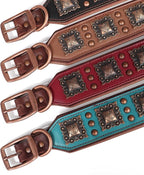 PET ARTIST Genuine Leather Dog Collar - Image 6