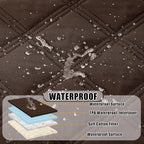 Smiry Waterproof Dog Bed Cover Blanket 40x70, Soft Reversible Pet Blanket - Image 2