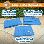 K&H Pet Products Cool Bed III Dog Cooling Mat, Indoor Outdoor Cooling Beds - Image 5