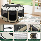 Love's cabin Pet Puppy Dog Playpen, Small Dog Tent Crates Cage Indoor/Outdoor - Image 5
