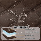 Smiry Waterproof Dog Bed Cover Blanket 30x53, Soft Reversible Pet Blanket - Image 2