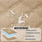 Smiry Waterproof Dog Bed Cover Blanket 68x82, Soft Reversible Pet Blanket - Image 2