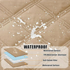 Smiry Waterproof Dog Bed Cover Blanket 40x70, Soft Reversible Pet Blanket - Image 2