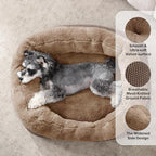 INVENHO Small Dog Bed Orthopedic Warming Soft Calming Sleeping Durable - Image 2