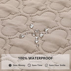 Waterproof Blanket for Bed, Reversible Dog Couch Cover Pet Sofa Furniture - Image 2